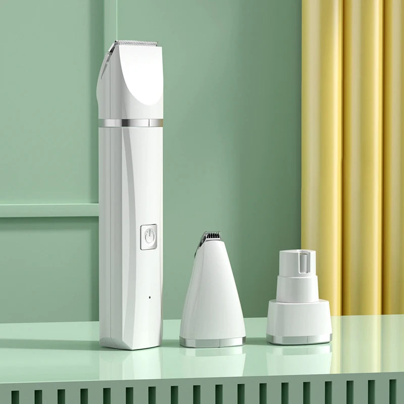 4-in-1 Pet Grooming Trimmer Clipper Nail Grinder