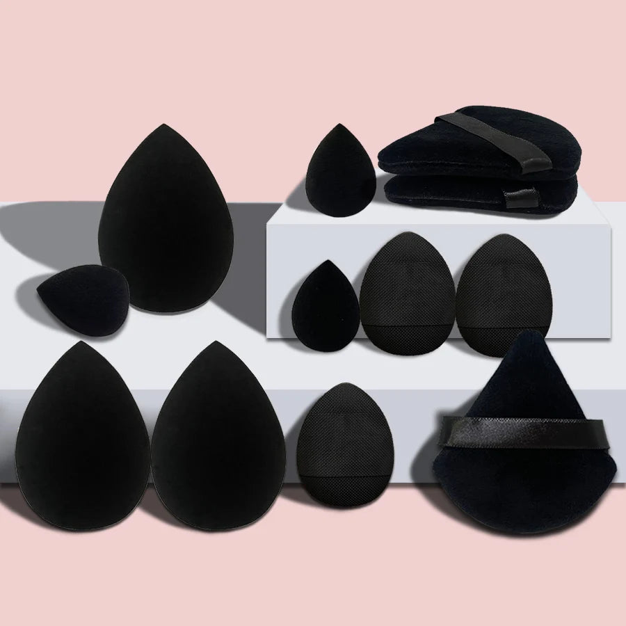 12Pcs Soft Makeup Tool Set Eggs