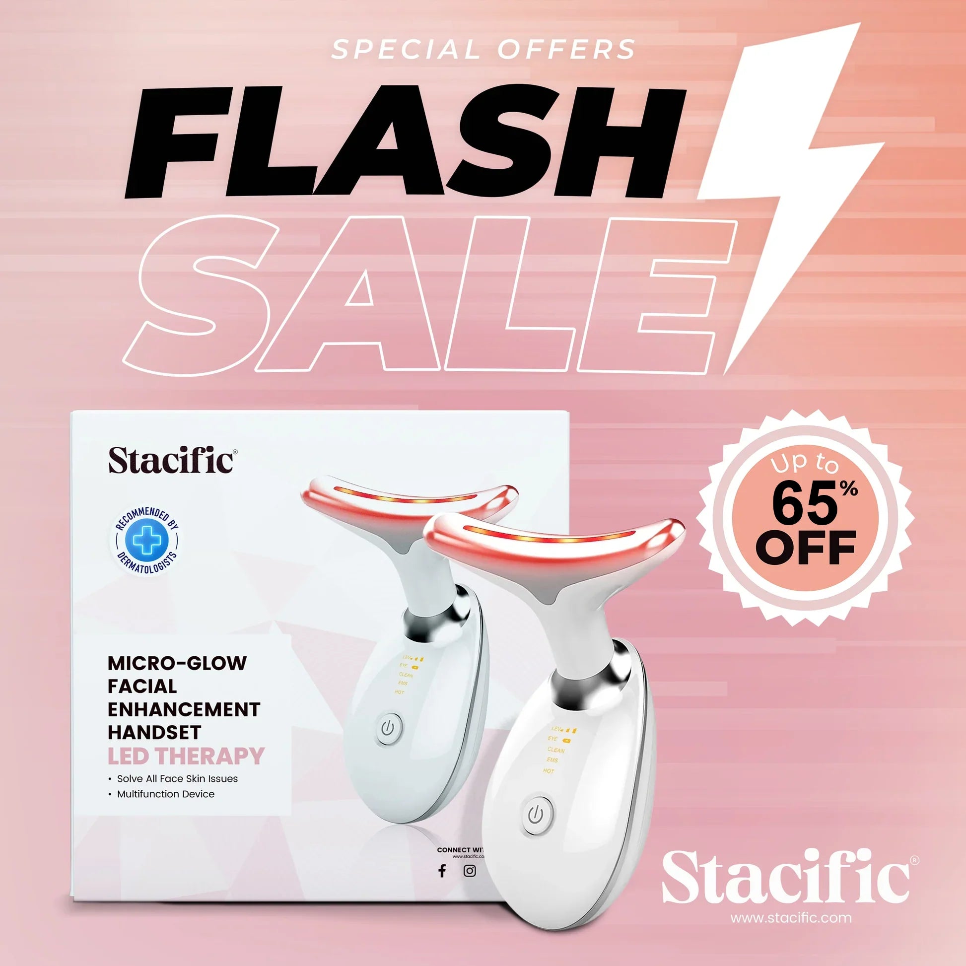 Stacific™ LED Facial Sculptor - Holiday Sale